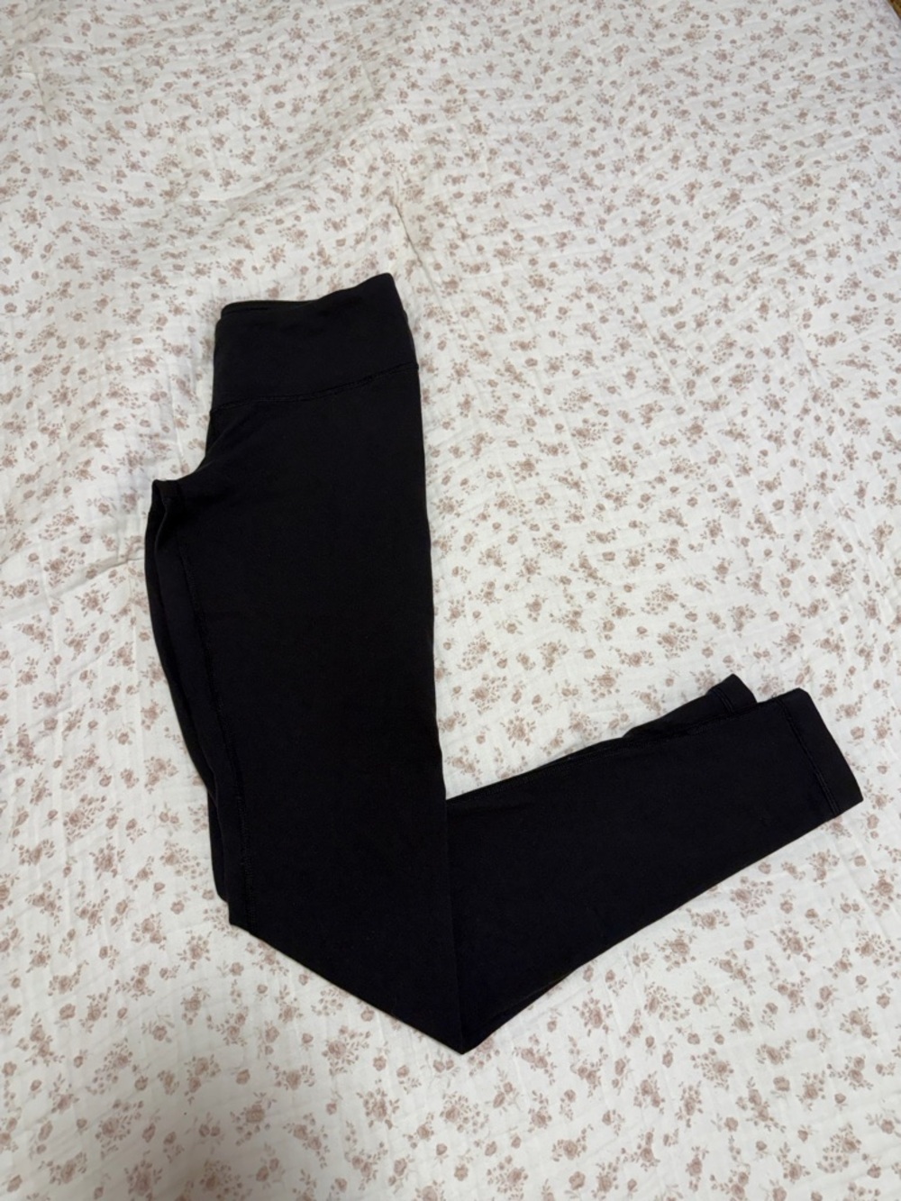 lululemon athletica Black Core Logo Leggings